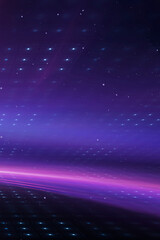 Obraz premium Dark abstract background. Empty neon stage with rays.