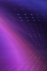 Dark abstract background. Empty neon stage with rays.