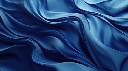 Obraz premium Abstract Blue Swirls