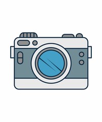 digital photo camera icon