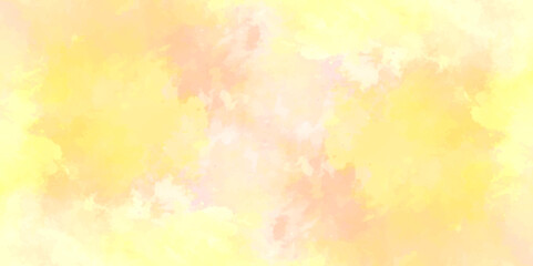abstract watercolor background .watercolor background with pink and yellow color. Fantasy light red, pink shades watercolor background. subtle watercolor pink yellow gradient illustration.