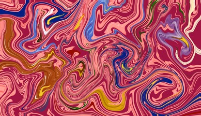 abstract wave seamless pattern with lines colorful for fabric texture textile and print 