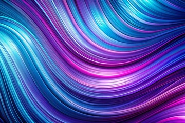 Fototapeta premium Vibrant, abstract digital art featuring swirling purple and blue stripes with subtle texture, perfect for use as a