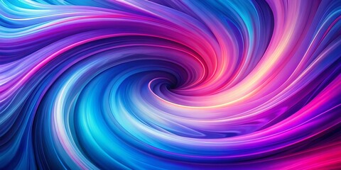 Vibrant abstract swirl of purple, blue, and pink hues creates a mesmerizing, gradient-like background perfect for