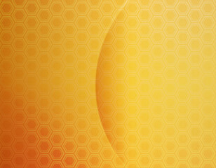 金色の亀甲文様の背景画像　年賀状用の背景イラスト