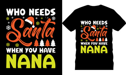 Unique christmas t-shirt design, New Merry christmas day,  typography, celebration, handdrawn unique christmas t-shirt, illustration vector EPS