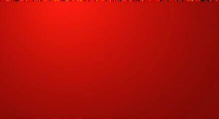 red background