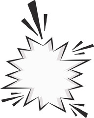 Comic Speech Bubble Placeholders
