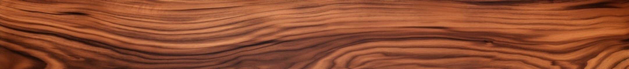 Naklejka premium Elegant, Natural Wainut Wood Texture. Detailed Wooden Grain Surface Background with Copy Space for Text, Design