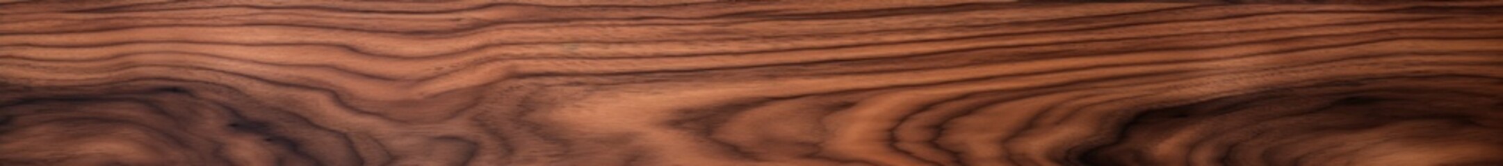 Elegant, Natural Wainut Wood Texture. Detailed Wooden Grain Surface Background with Copy Space for Text, Design