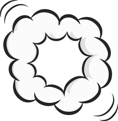 Empty Comic Dialogue Bubbles
