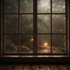 비오는날 풍경, 비,Rainy day scenery, rain