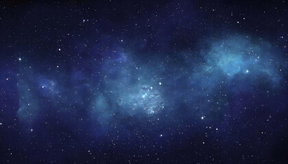 Obraz premium Space Themed Background With Starry Objects