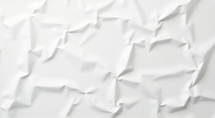 Fototapeta premium white crumpled paper