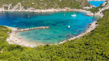 Porto Timoni, Kerkyra, Greece.