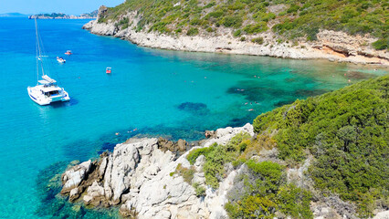 Obraz premium Porto Timoni, Kerkyra, Greece.