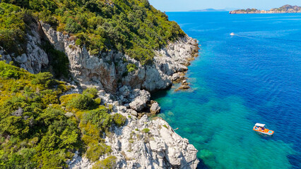 Porto Timoni, Kerkyra, Greece.