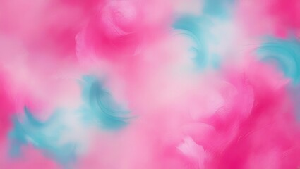Obraz premium Bright pinks and blues that gently flow into each other.