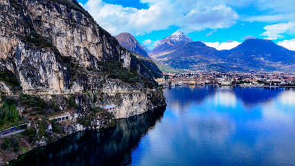 Riva del Garda, Trentino, Italy.