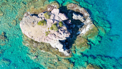 Aphrodite's Beach, in Cyprus.