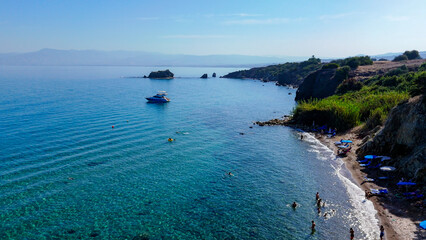 Aphrodite's Beach, in Cyprus.