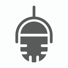 microphone icon, mic vector, mike illustration