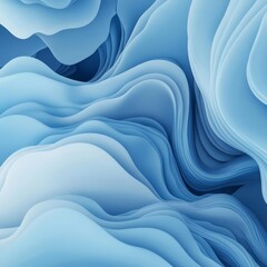 Obraz premium Swirling fog, abstract shapes, atmospheric design, 3D illustration