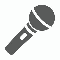 microphone icon, mic vector, mike illustration