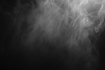 Black and white background with a smoke effect