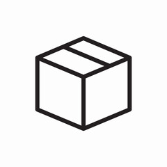 box package icon sign vector
