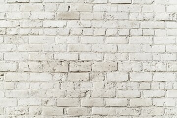 Fototapeta premium brick wall, light gray in color, with a neutral tone