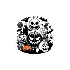 A Journey Through a Haunted Halloween House