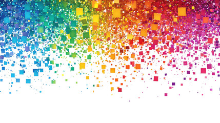 Colorful Abstract Background with Geometric Shapes