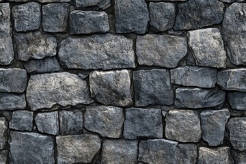 Dark gray stone wall background with an aged texture