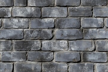 Obraz premium Gray brick wall background, seamless texture
