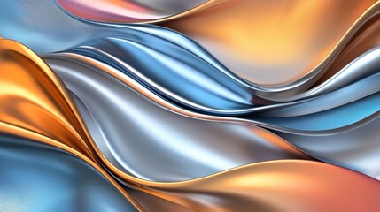 Fluid Abstract Waves in Metallic Tones