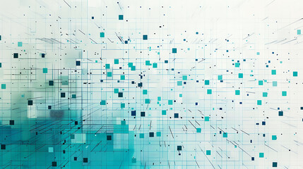 Obraz premium technology pattern