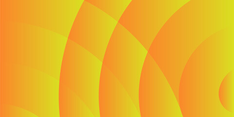 A design with curved, yellow-orange shapes and gradients.
