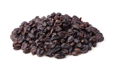 Heap of dried  barberry