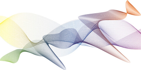 abstract blue wave line on the white background image unique pattern graphics element modern summer creative gradient effect on the line vector illustration futuristic technological canvas template