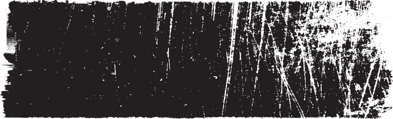 Grain texture.Banner with noise ,scratched edges.Vector scratch effect. Place texture over any object to create grainy effect.Design element with scratched surface,grainy edges, and sand particles