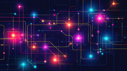 Fototapeta premium Technology Background 