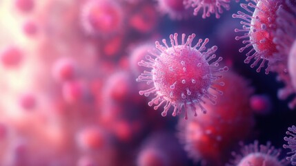 Exploring the Intricate World of Viruses: A Stunning Microscopic Journey into Pathogens
