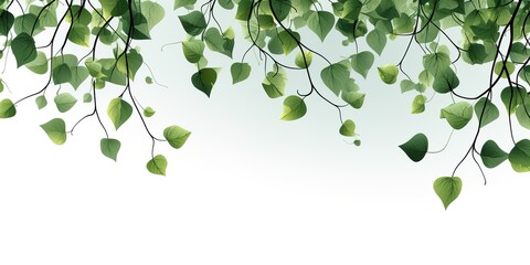 Obraz premium green leaves