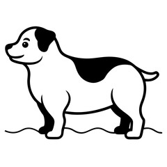 illustration of a dog