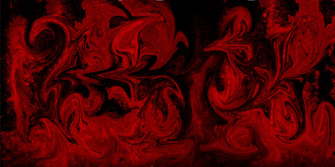 lustration of liquid acrylic resin & Pearl modulations. Acrylic painting with colorful shiny gradient. Beautiful fluid abstract paint background. The texture of mix color and black marble pattern.