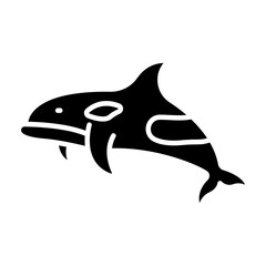 Orca black icon