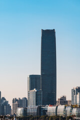 Fototapeta premium Asian modern urban commercial skyscrapers