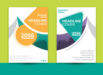 Business promotion cover, company brochure, flayer, pamphlet, annual report cover, a4 cover