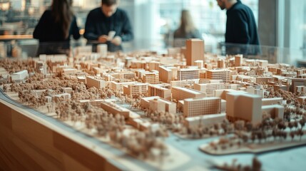 Architectural Model of Urban Planning